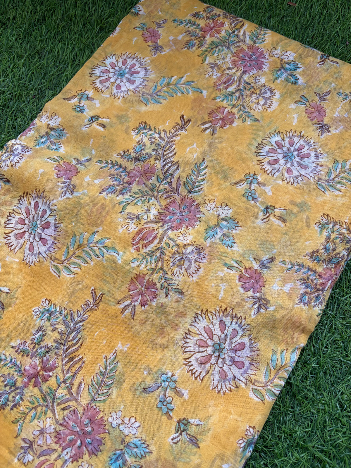 Chanderi kurta fabric