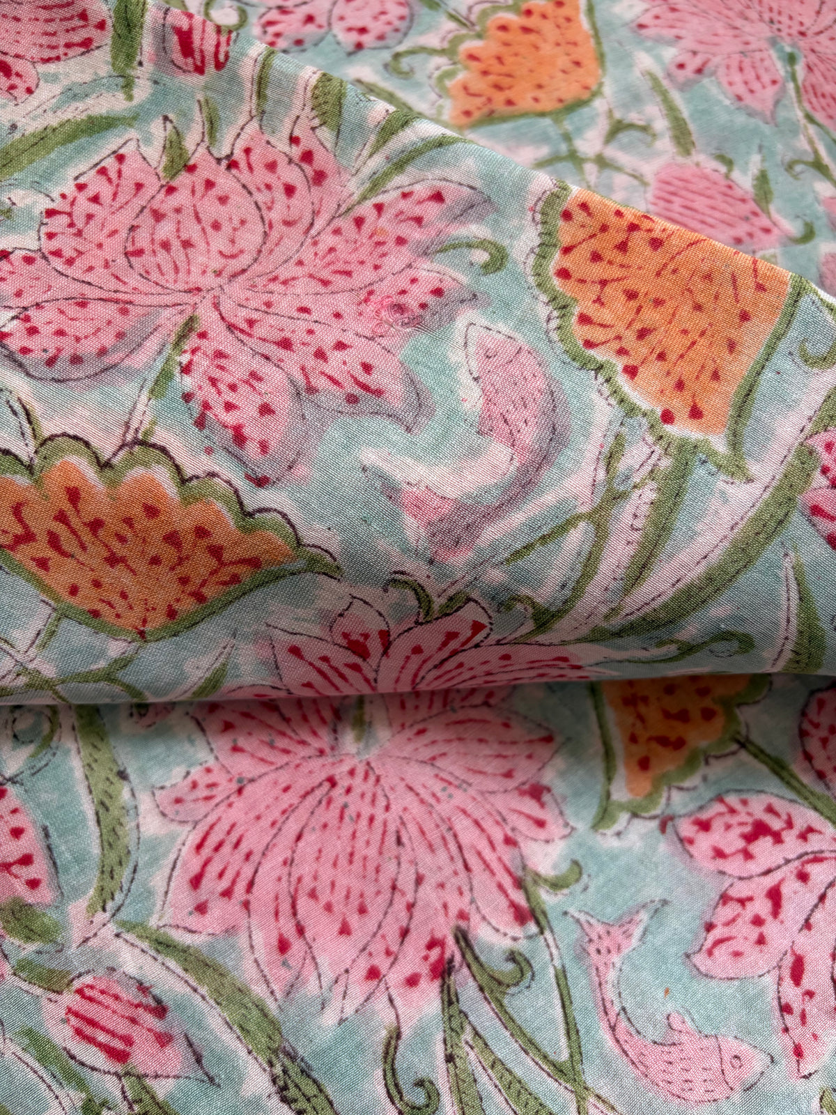 Chanderi kurta fabric