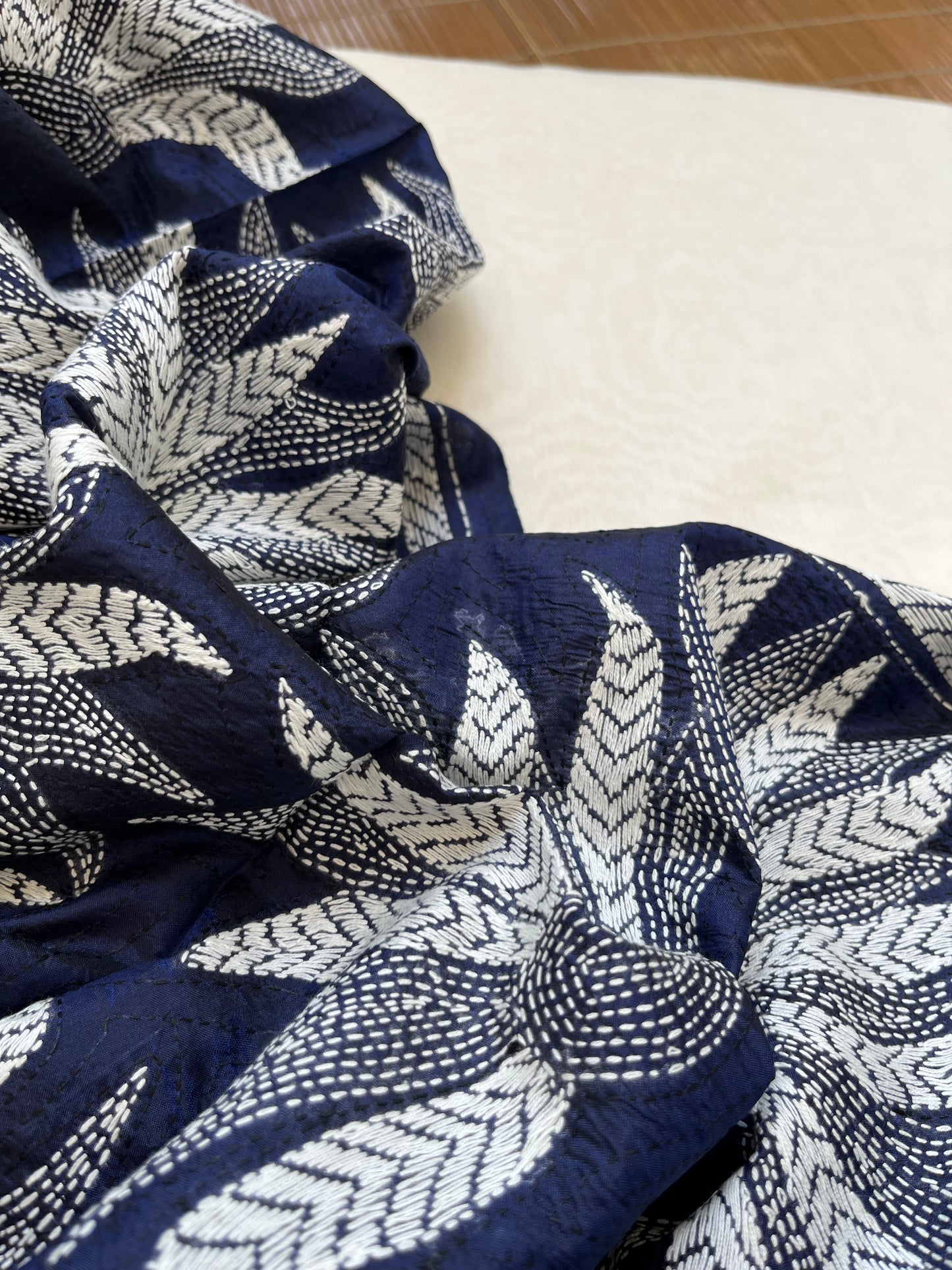 Silk Kantha Dupatta