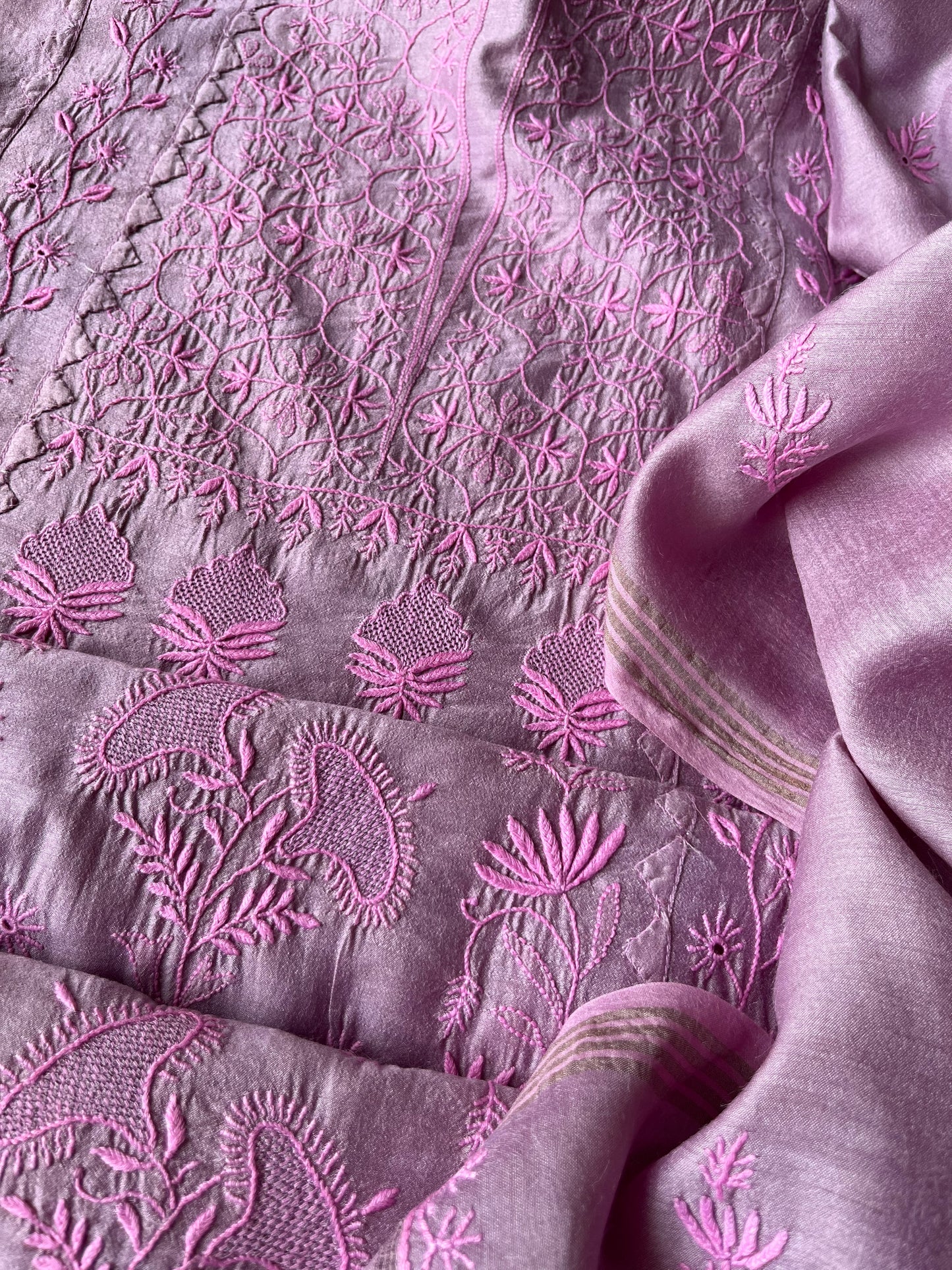 Chikankari Kurta Dupatta