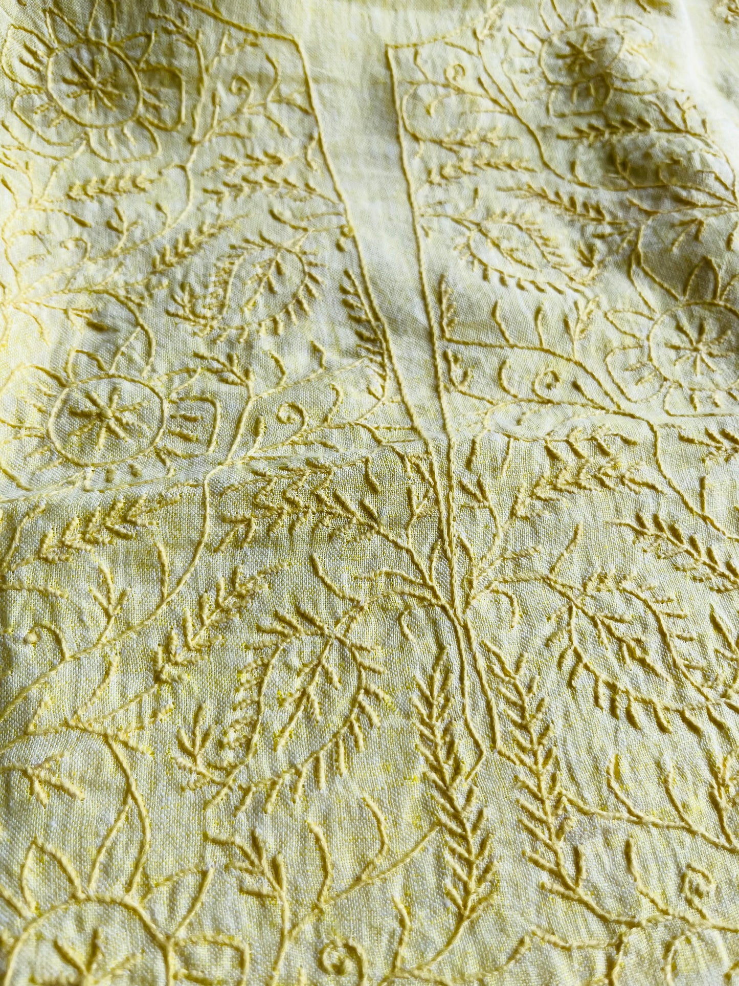 Chikankari Linen Kurta