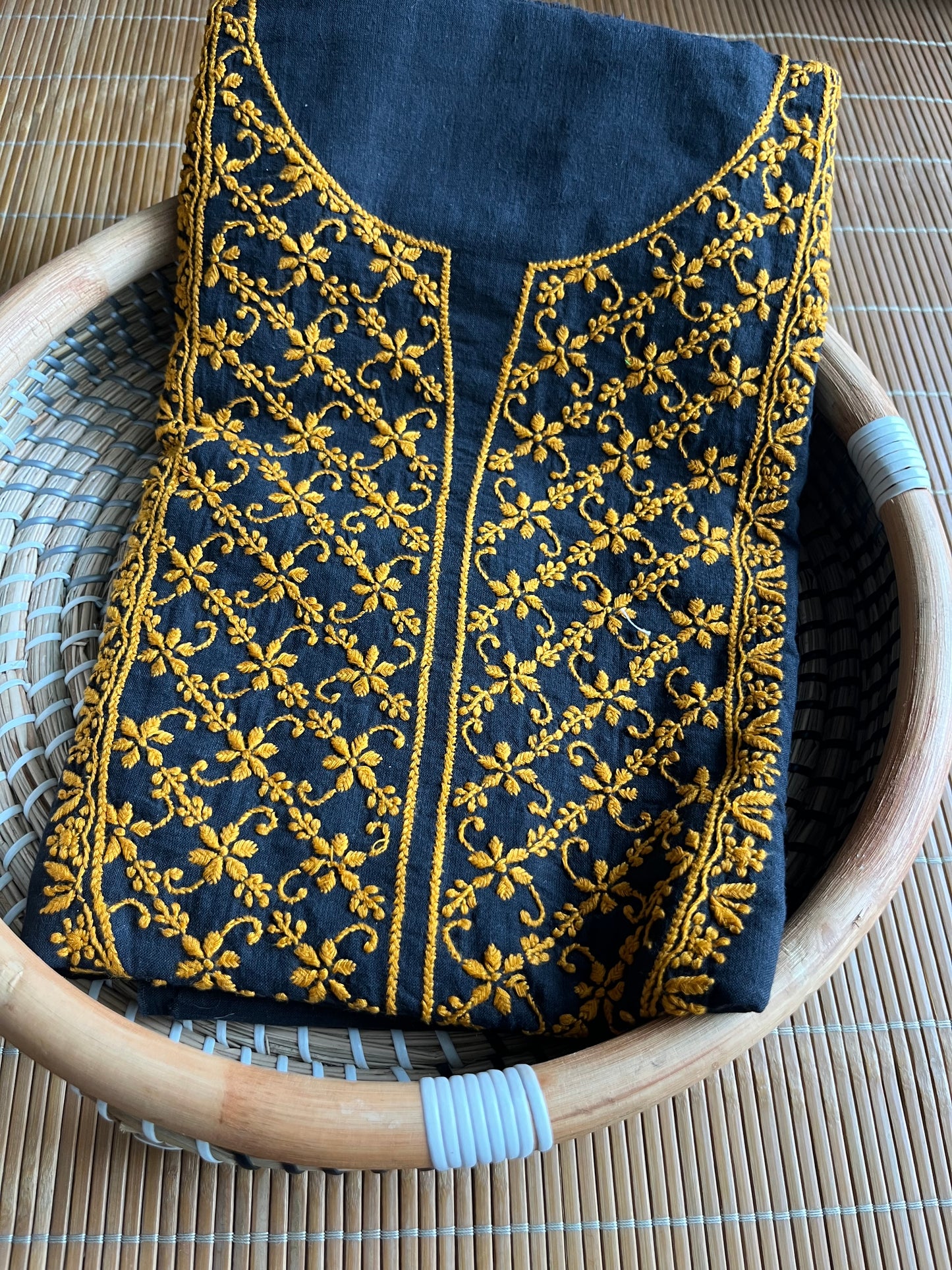 Chikankari cotton Kurta