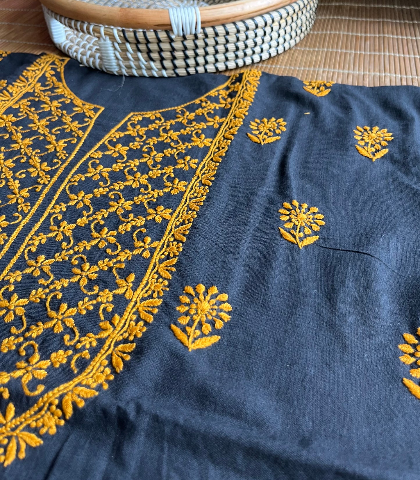 Chikankari cotton Kurta