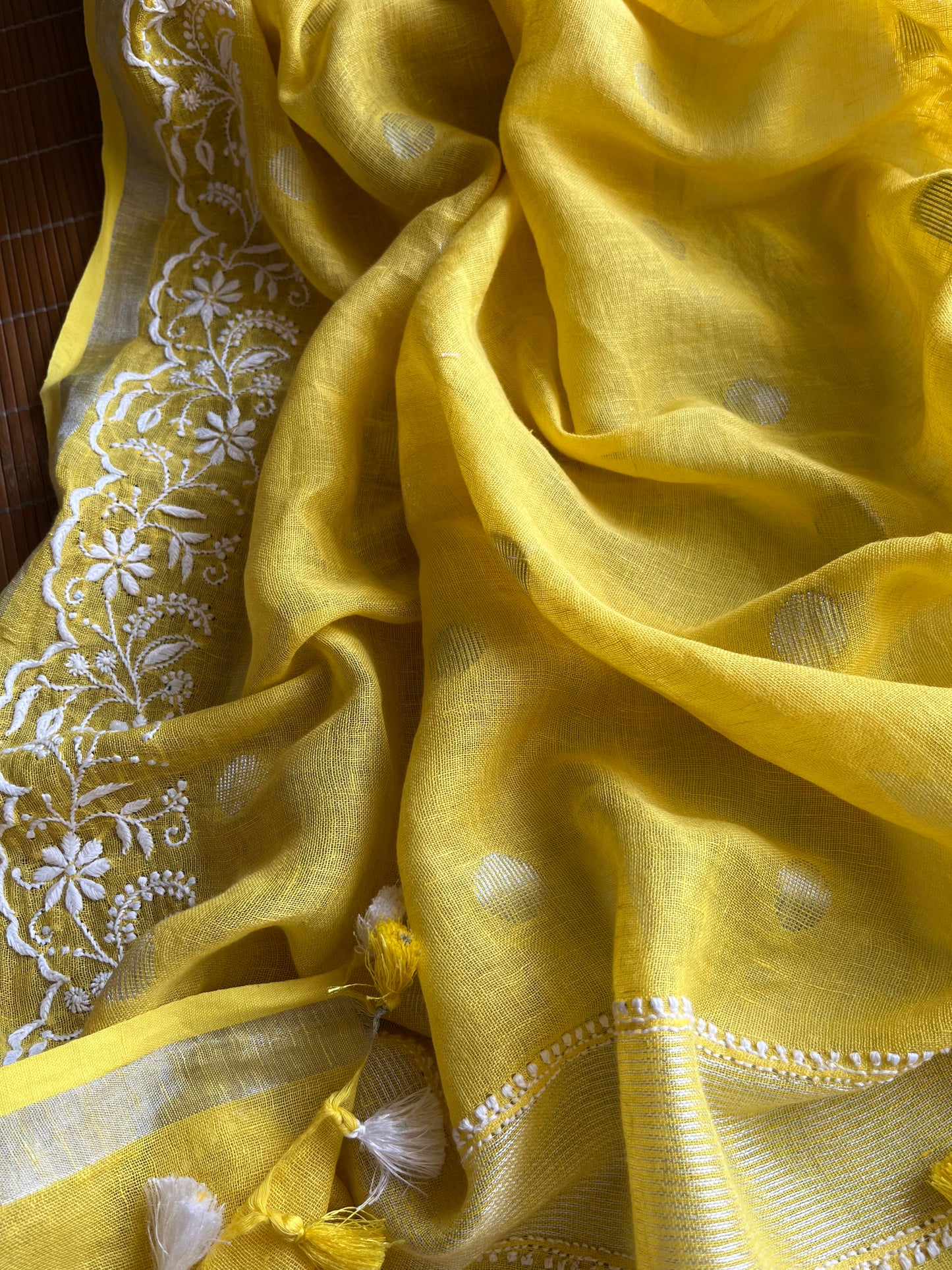 Chikankari Dupatta khadi mul kurta