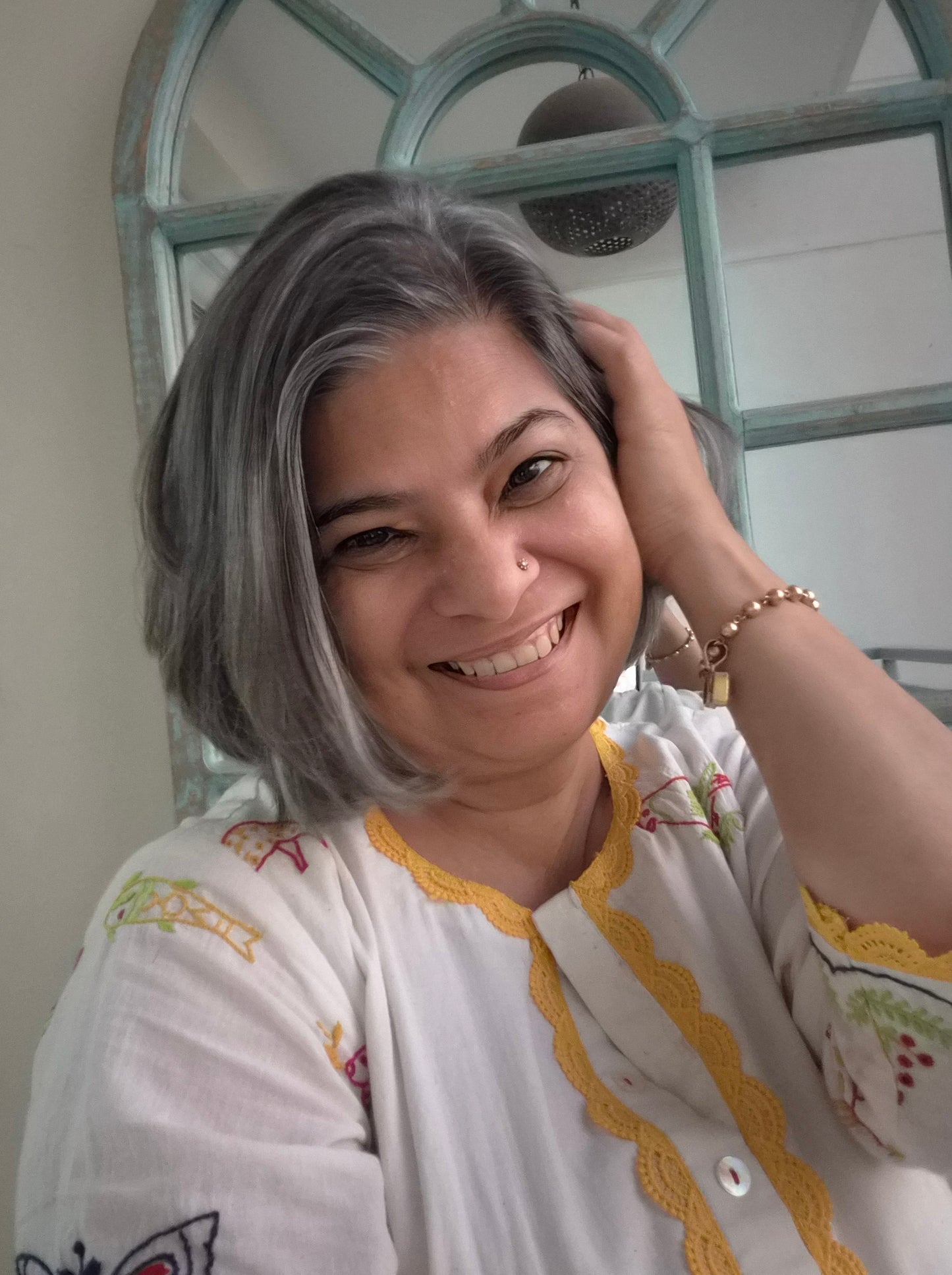 Kala Cotton chikankari kurta