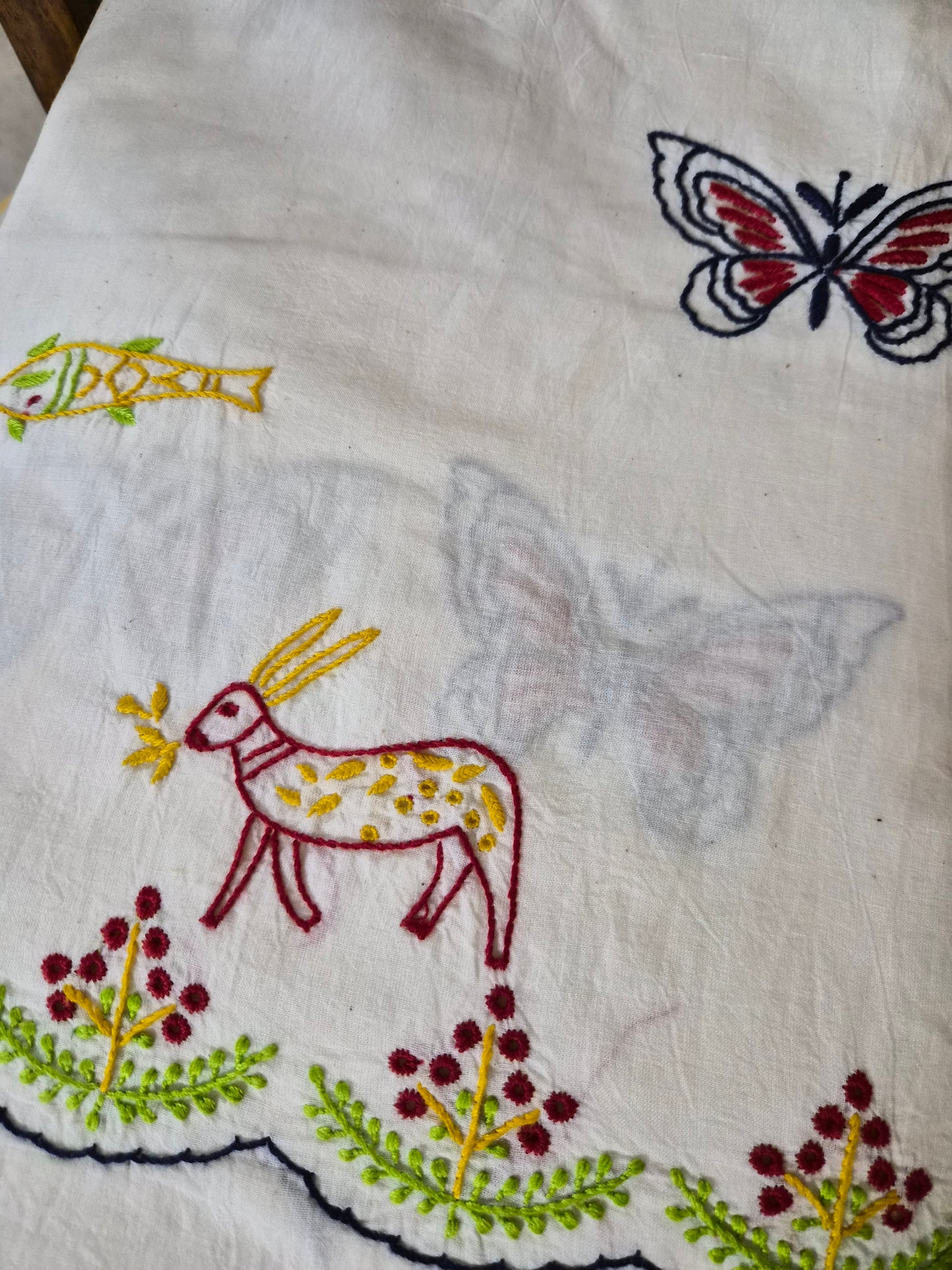 Kala Cotton chikankari kurta